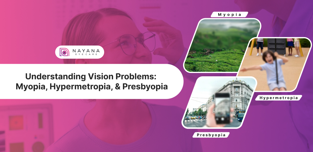 Symptoms of Myopia and Hypermetropia