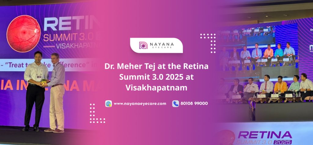 Dr.Meher Tej at the Retina Summit 3.0 2025 At Visakhapatnam