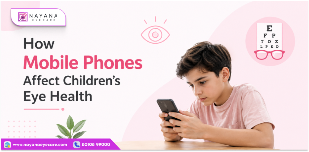 How Mobile Phones Affect Children’s Eye Health