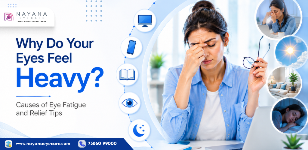 Why Your Eyes Feel Heavy: Eye Fatigue Causes & Relief Tips